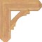 Ekena Millwork Merced Craftsman Smooth Bracket, Western Red Cedar, 5 1/2"W x 22"D x 22"H BKT06X22X22MRC04SWR - alternate 3